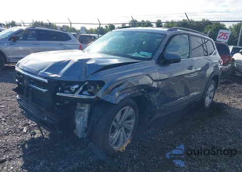 2021 Volkswagen Atlas 3.6L V6 Se W/Technology из США, поврежденный, VIN 1V2HR2CA7MC551358